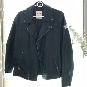 Brand new over sized ‘leather’ jacket!
